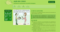 Desktop Screenshot of agrobioconso.org