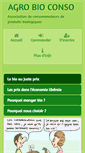 Mobile Screenshot of agrobioconso.org
