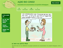Tablet Screenshot of agrobioconso.org